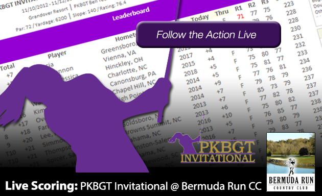 Update: 2018 PKBGT Invitational at Bermuda Run Country Club