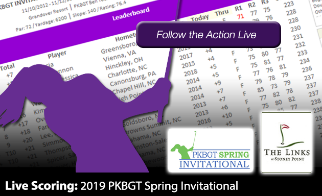 Update: 2019 PKBGT Spring Invitational at The Links at Stoney Point