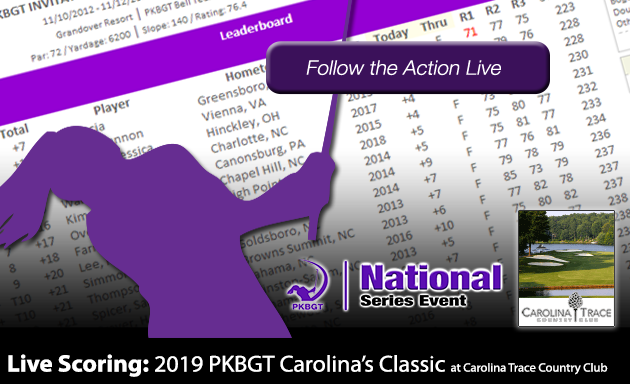 Update: 2019 PKBGT Carolina’s Classic at Carolina Trace Country Club