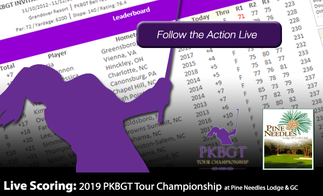 Update: 2019 PKBGT Tour Championship at Pine Needles Lodge