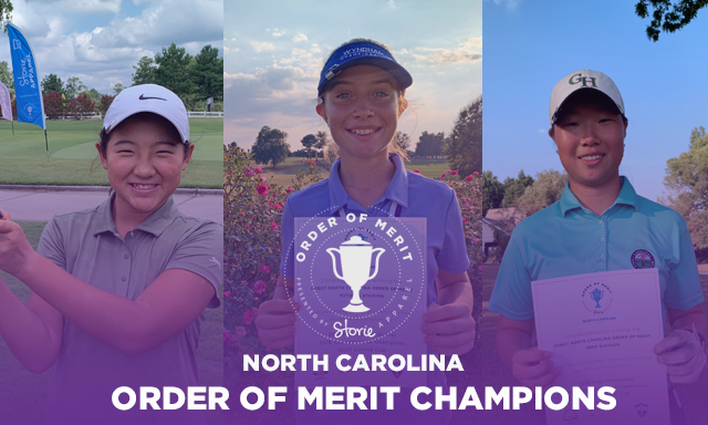2019 North Carolina Series Order of Merit Champions