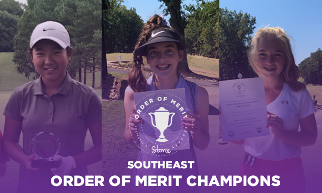 2019 Southeast Series Order of Merit Champions