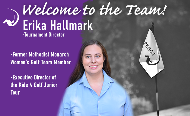 PKBGT Welcomes Erika Hallmark to Golf Operations Team
