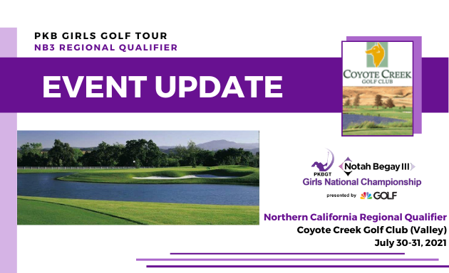Update: Northern California Regional Qualifier for the NB3 Championship