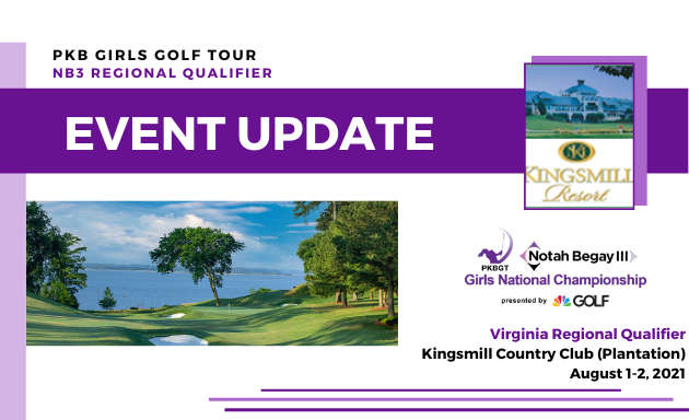 Update: Virginia Regional Qualifier for the NB3 Championship