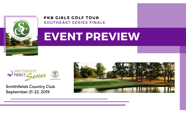 Preview: Southeast Series Finale at Smithfields Country Club