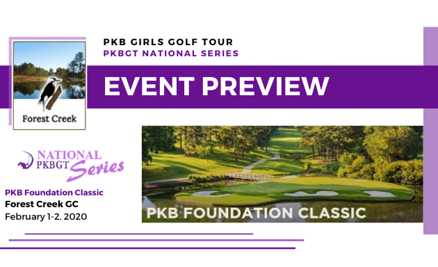 Preview: Peggy Kirk Bell Foundation Classic at Forest Creek CC