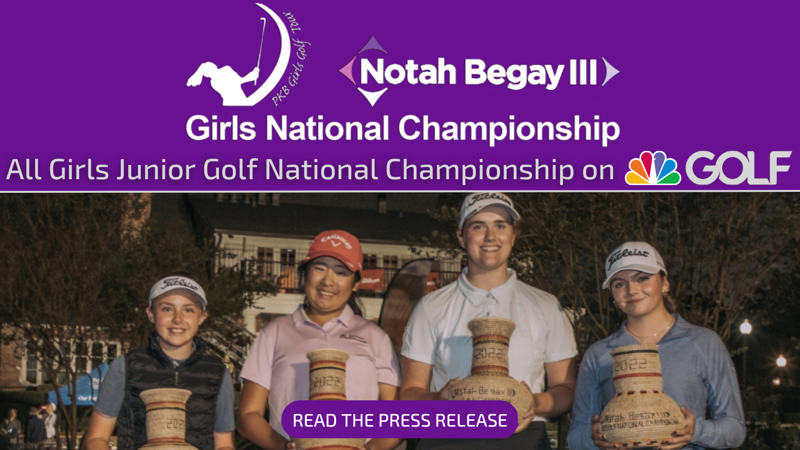 PKBGT Extends Partnership with Notah Begay III Jr Golf National Championship